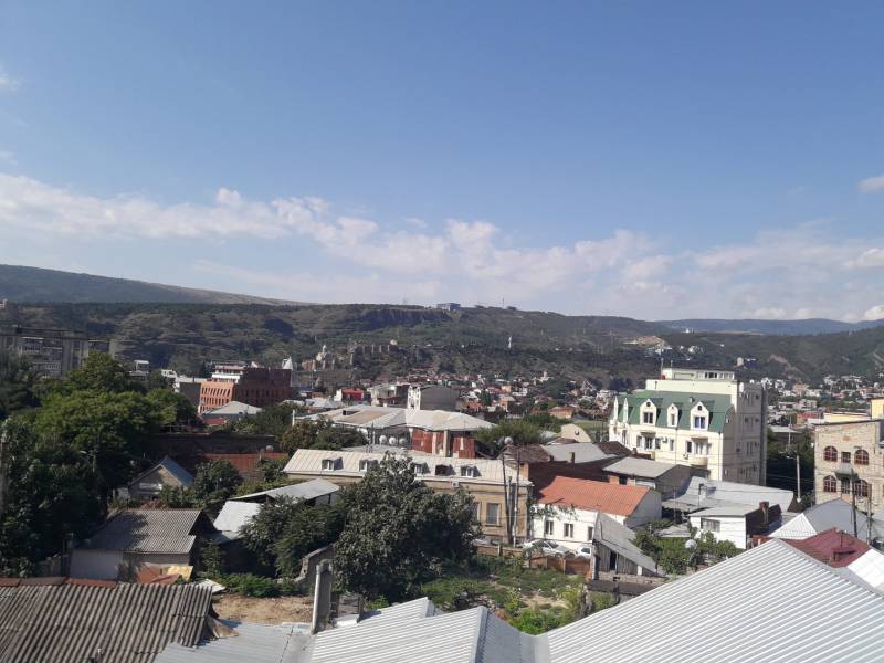Старый город Тбилиси Вид сверху