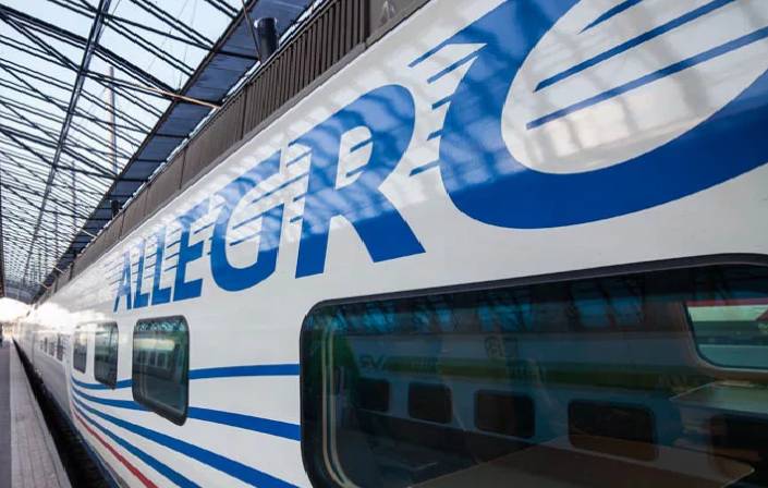 Фирменный поезд Аллегро Россия