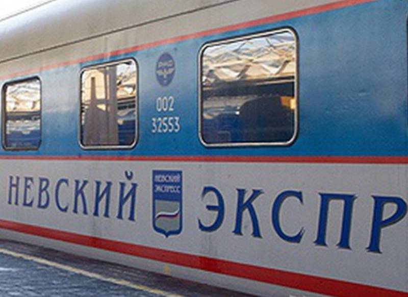 Фирменный поезд Невский экспресс Россия