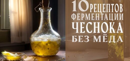 10 рецептов ферментации чеснока без мёда